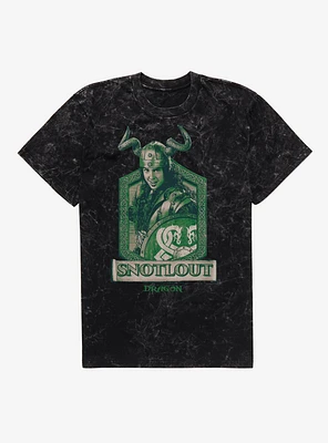 How To Train Your Dragon Snotlout Mineral Wash T-Shirt