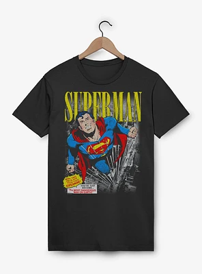 DC Comics Superman Vintage T-Shirt BoxLunch Web Exclusive