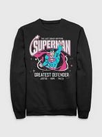DC Comics Superman Greatest Defender Sweatshirt BoxLunch Web Exclusive