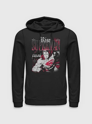 DC Comics Superman Rise Truth Justice Hope Hoodie BoxLunch Web Exclusive