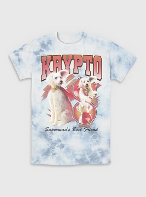 DC Comics Superman Krypto Superman's Best Friend Tie-Dye T-Shirt BoxLunch Web Exclusive