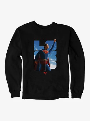 DC Comics Superman Look Up Sweatshirt