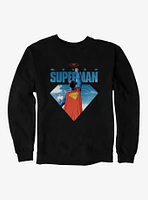 DC Comics Superman Look Up Animation Sweatshirt
