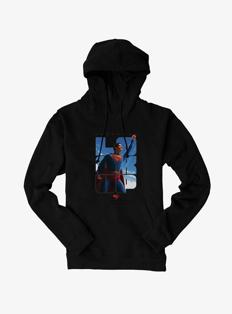 DC Comics Superman Look Up Hoodie