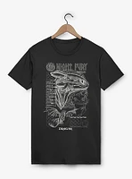 How To Train Your Dragon Night Fury Stats T-Shirt