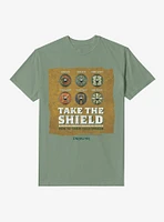 How To Train Your Dragon Take The Shield Garment Dye T-Shirt