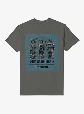 How To Train Your Dragon We're Vikings Garment Dye T-Shirt