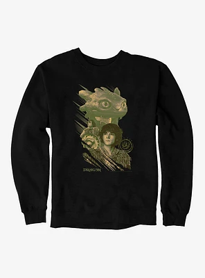 How To Train Your Dragon Hiccup and Toothless Sweatshirt