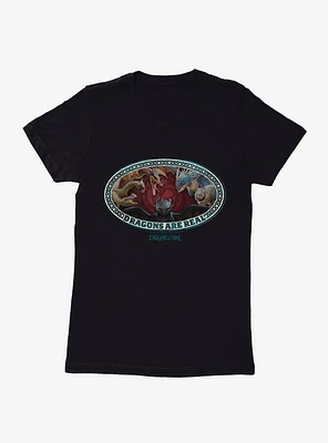 How To Train Your Dragon Dragons Are Real Womens T-Shirt