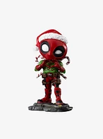 Marvel Deadpool Holidays Version MiniCo Statue