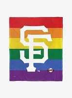 MLB San Francisco Giants Pride Series Silk Touch Throw Blanket
