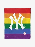 MLB New York Yankees Pride Series Silk Touch Throw Blanket