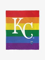 MLB Kansas City Royals Pride Series Silk Touch Throw Blanket
