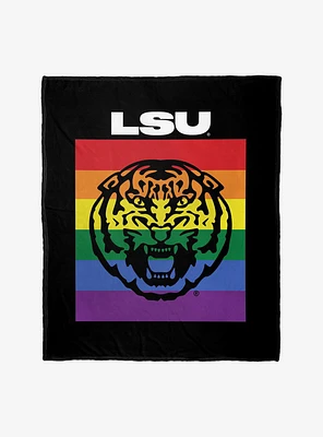 NCAA LSU Pride Series Silk Touch Throw Blanket