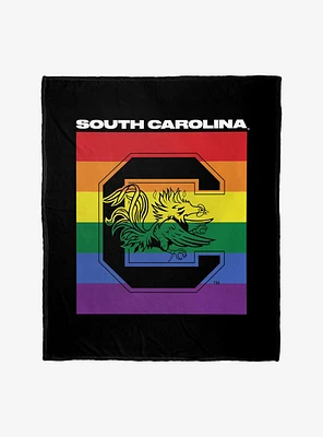 NCAA South Carolina Pride Series Silk Touch Throw Blanket