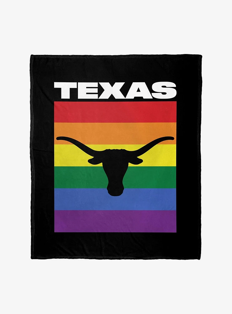 NCAA Texas Pride Series Silk Touch Throw Blanket