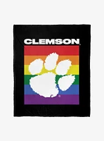 NCAA Clemson Pride Series Silk Touch Throw Blanket