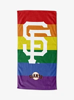 MLB San Francisco Giants Pride Series Beach Towel