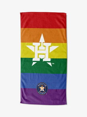 MLB Houston Astros Pride Series Beach Towel