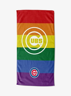 MLB Chicago Cubs Pride Series Beach Towel
