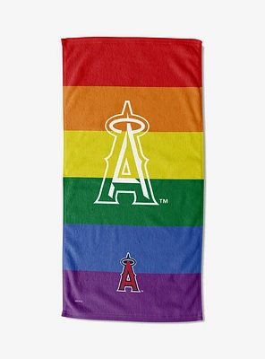 MLB Los Angeles Angels Pride Series Beach Towel