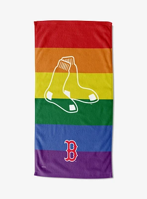 MLB Boston Red Sox Pride Series Beach Towel