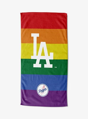 MLB Los Angeles Dodgers Pride Series Beach Towel