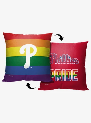MLB Philadelphia Phillies Pride Series Throw Pillow