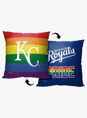 MLB Kansas City Royals Pride Series Throw Pillow