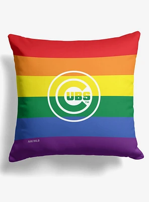 MLB Chicago Cubs Pride Series Throw Pillow