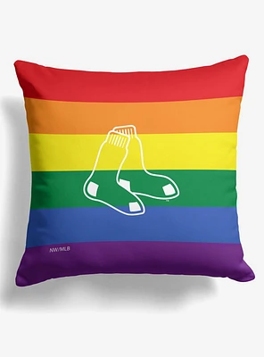 MLB Boston Red Sox Pride Series Throw Pillow