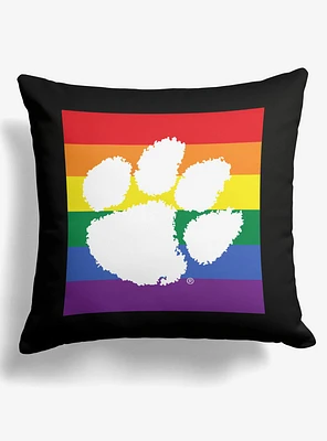 NCAA Clemson Pride Series Throw Pillow