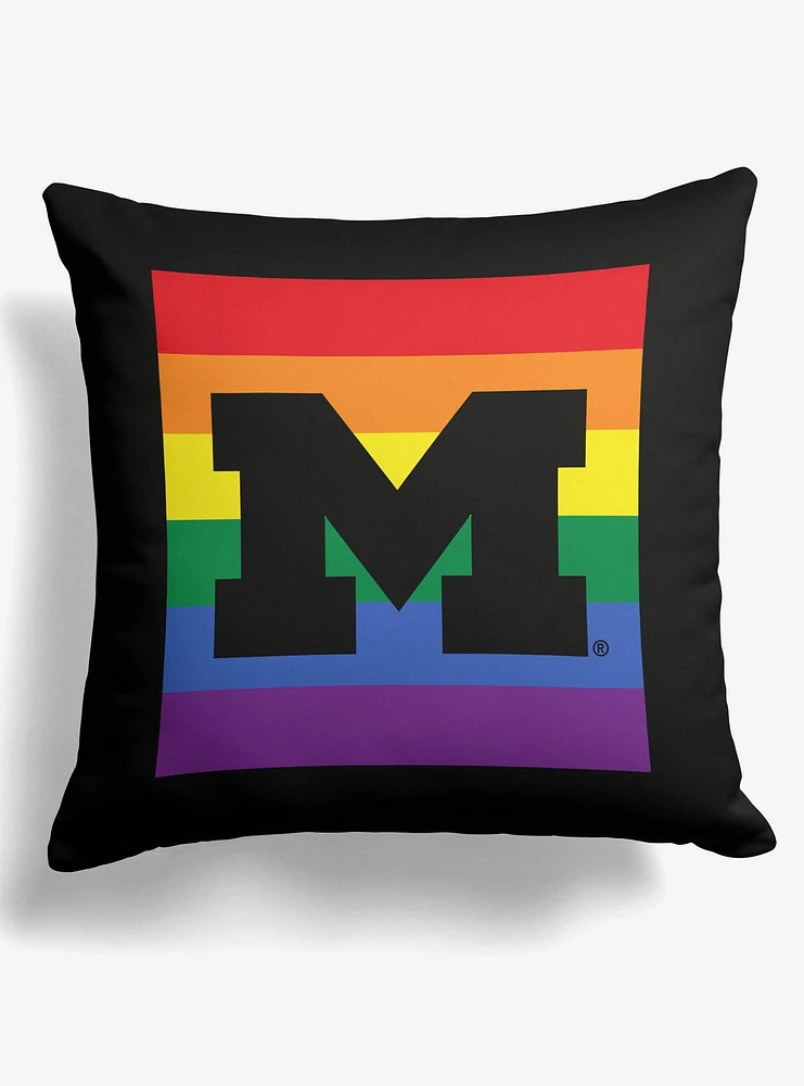 NCAA Michigan Pride Series Throw Pillow