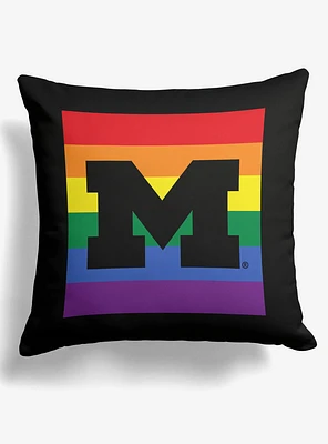 NCAA Michigan Pride Series Throw Pillow