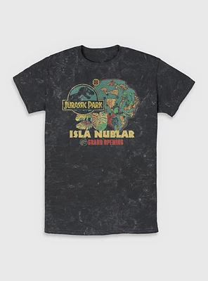 Jurassic Park Isla Nublar Grand Opening Mineral Wash T-shirt BoxLunch Web Exclusive