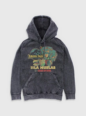 Jurassic Park Isla Nublar Grand Opening Mineral Wash Hoodie BoxLunch Web Exclusive