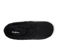 Dearfoams Darcy Velour Clog with Quilt Cuff Slippers