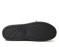 Dearfoams Men's Ethan Perforated Moccasin with Tie Slippers