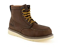 Men's Iron Age Reinforcer Steel Toe Work Boots