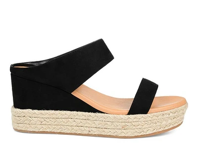 Women's Journee Collection Alissa Espadrille Wedges