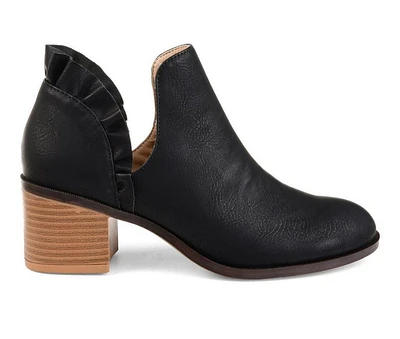 Women's Journee Collection Lennie Side Slit Booties