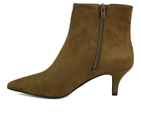 Women's Journee Collection Isobel Kitten Heel Booties