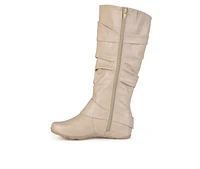 Women's Journee Collection Paris Wide Calf Knee High Boots