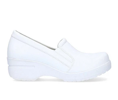 Women's Easy Works by Street Lezza White Slip-Resistant Clogs