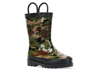 Boys' Western Chief Little Kid & Big Camo Rain Boots