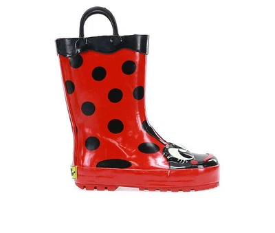 Girls' Western Chief Little Kid & Big Ladybug Rain Boots