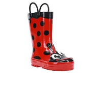 Girls' Western Chief Little Kid & Big Ladybug Rain Boots