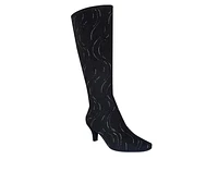 Women's Impo Namora Bling Kitten Heel Knee High Boots