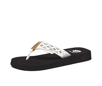 Women's Yellow Box Benji Flip-Flops