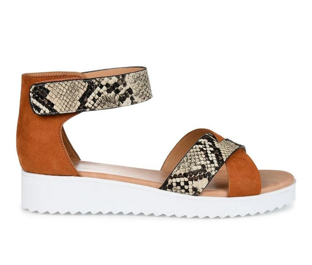 Women's Journee Collection Java Wedge Sandals